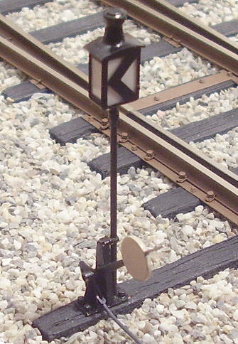 Bausatz Karbid-Weichenlaterne K.Bay.Sts.Eb. Ep. I-II mit Lokalbahnteilen, beleuchtbar, 1:32