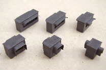 Ätzteil-Bausätze Druckrollenkästen für Drahtzug Größen I-VI 1:32 Größe II