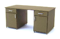 Ätzteilbausatz Schreibtisch für Lokschuppen, Werkstatt und Büro Spur 1