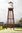 Wasserturm (watertower) amerikanischer Bauart, Kunststoff-Bausatz Spur 0