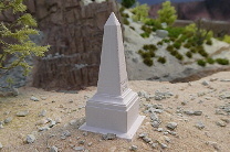 H0 Set 2 Obelisken für Grenzen und Denkmale - State Line Obelisks