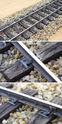 Spur 0n3 Gleisbauset für 2742 mm Strecke